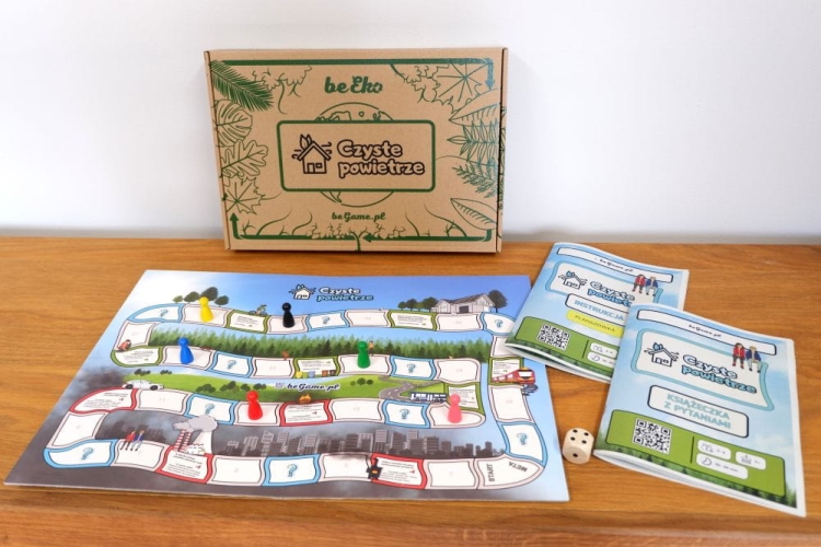 planszowa gra ekologiczna o ochronie środowiska