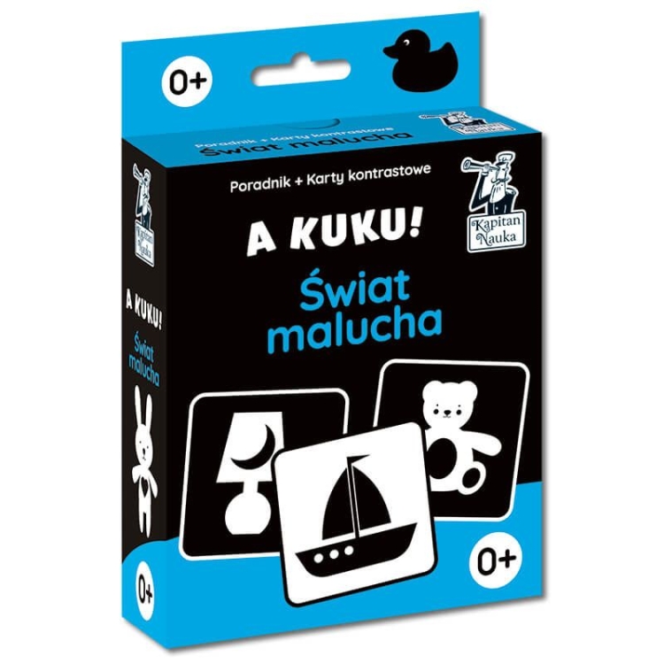 Książeczka A kuku! Świat malucha Kapitan Nauka 0+ dla niemowląt