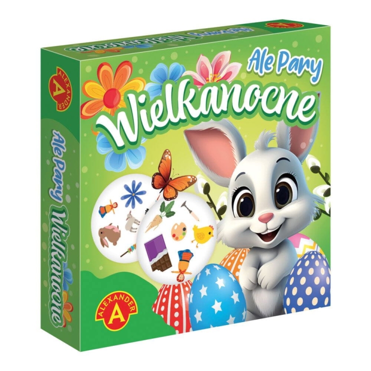 Ale Pary – Wielkanoc – pudełko z kartami i instrukcją.