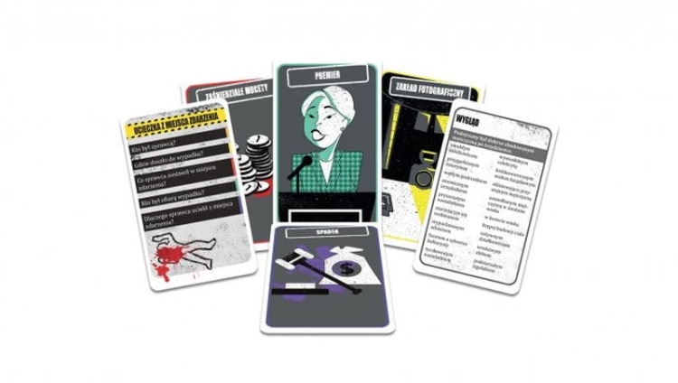 Wieczór z grą Śledztwo – gracze rozwiązują zagadkę kryminalną