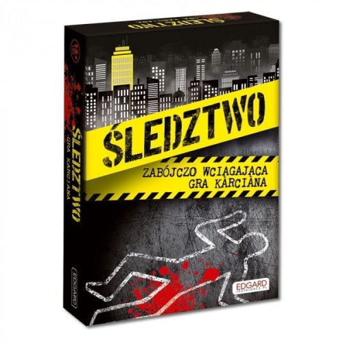 Gra kryminalna Śledztwo Edgard – pudełko gry
