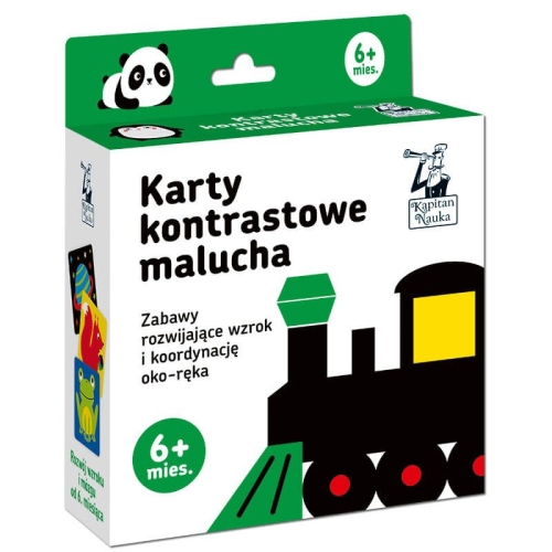 Karty kontrastowe malucha Widzę szczegóły 6 mies.+ opakowanie