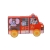 61786 drewniany samochodzik magnetyczny straż