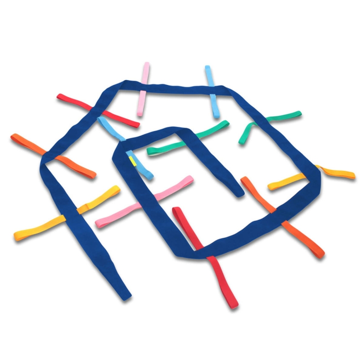 Taśma spacerowa wąż niebieski 14 lub 26 uchwytów