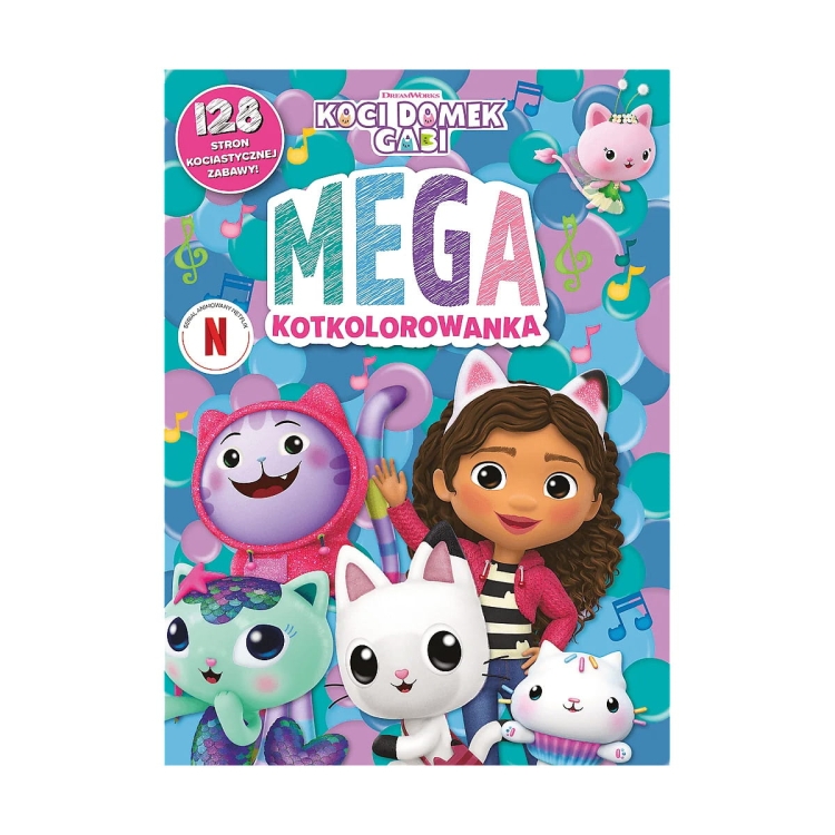 Koci Domek Gabi - Mega KOTkolorowanka
