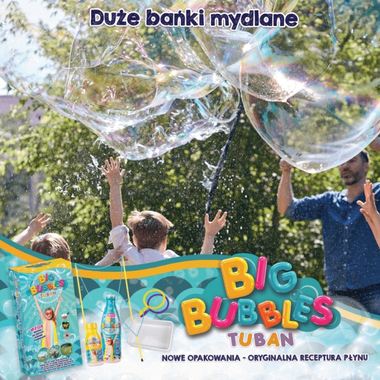 Okulary do baniek mydlanych Tuban – zabawa w ogrodzie i na świeżym powietrzu