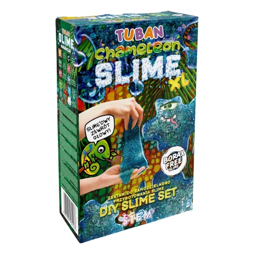 Zestaw DIY Slime kameleon XL TUBAN opakowanie produktu