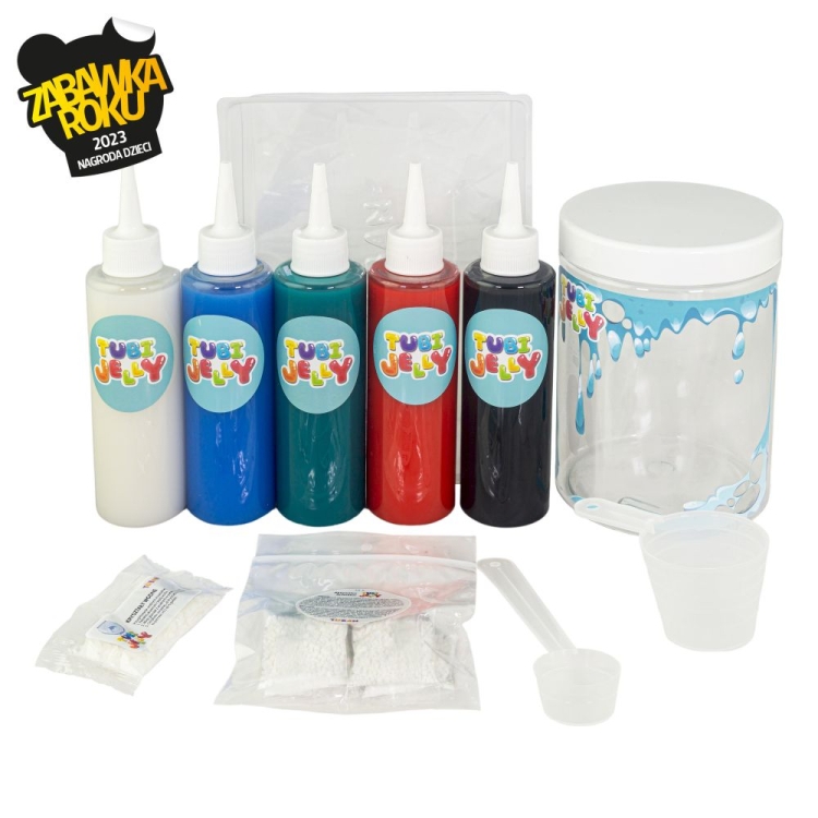 Zestaw Tubi Jelly Planety TUBAN zawartość