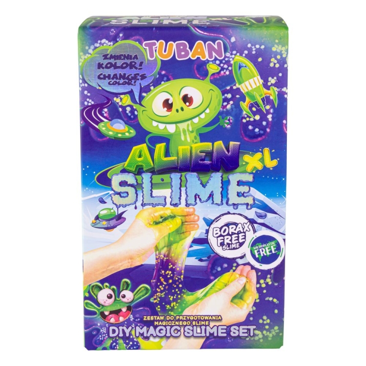 Zestaw Tuban Slime DIY Alien XL opakowanie produktu