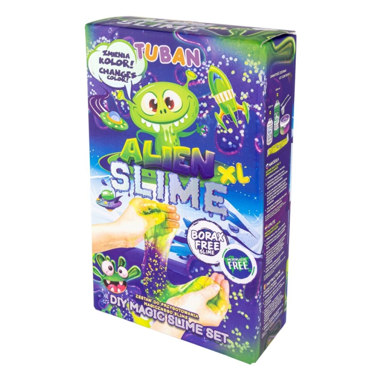 Kreatywna zabawka sensoryczna Slime DIY Alien XL TUBAN 6+