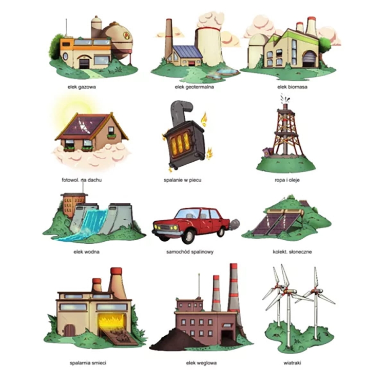 czysta energia gra planszowa edukacyjna dla dzieci