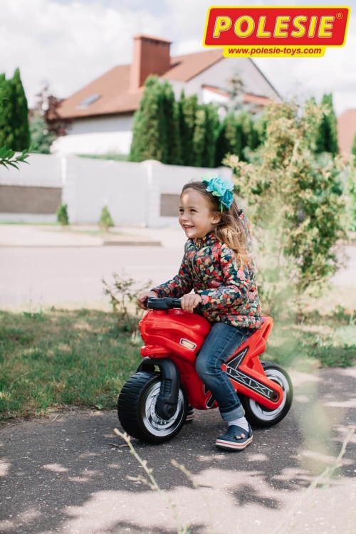 Motocykl dziecięcy jeździk Polesie