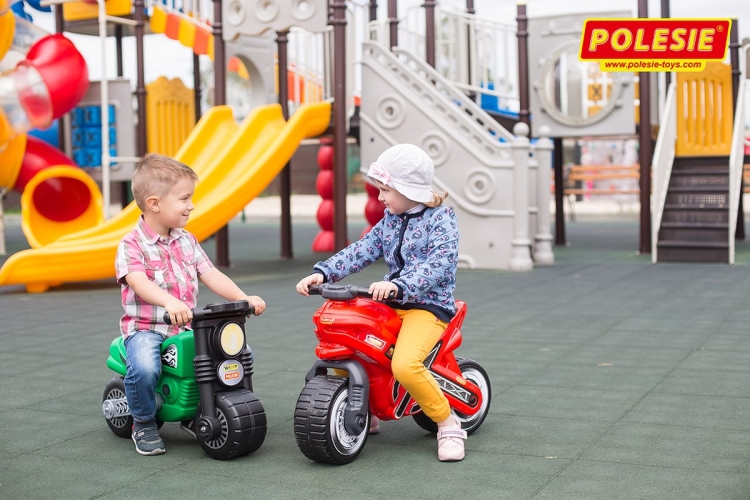 Jeździk motor dla dziecka Polesie 1+