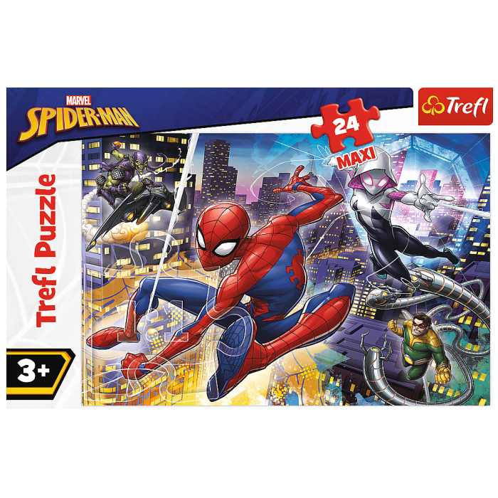 puzzle dla dzieci spider-man