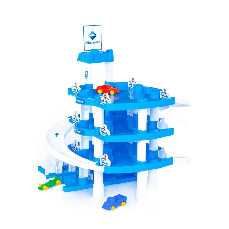 Garaż parking ARAL czteropoziomowy dla dzieci Polesie