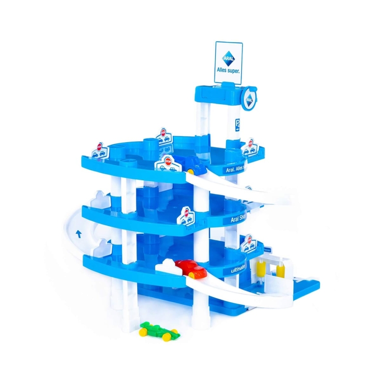 Parking samochodowy zabawka ARAL 4 poziomy Polesie 3+