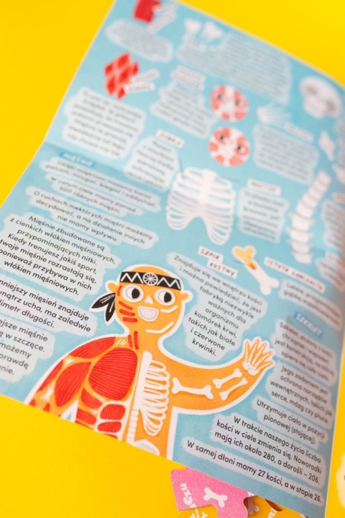 Zabawka CzuCzu Tak działa moje ciało – nauka anatomii przez zabawę