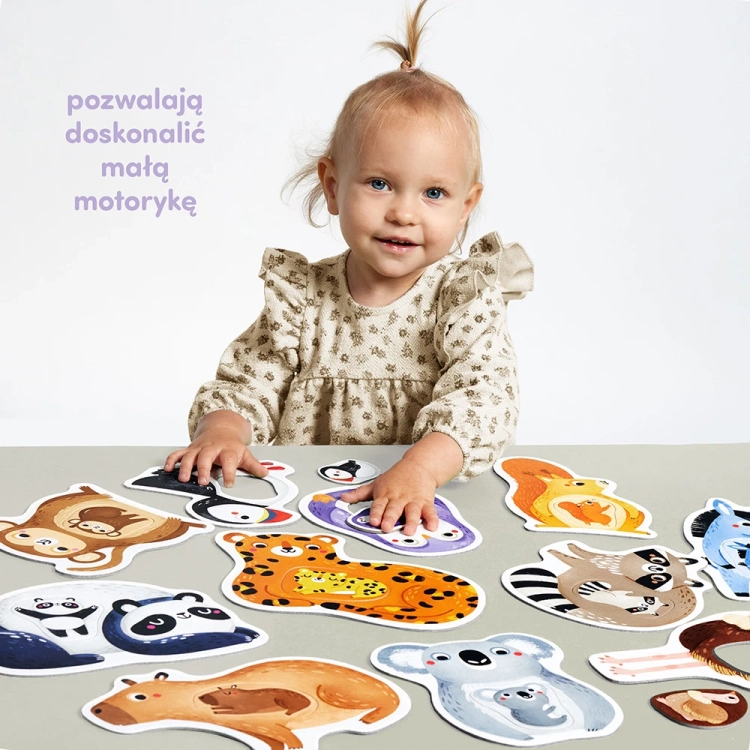 Zestaw puzzli CzuCzu Mama i Ja – rozwój dziecka przez zabawę
