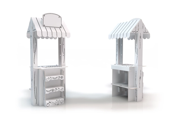 Stragan dla dzieci do składania i malowania