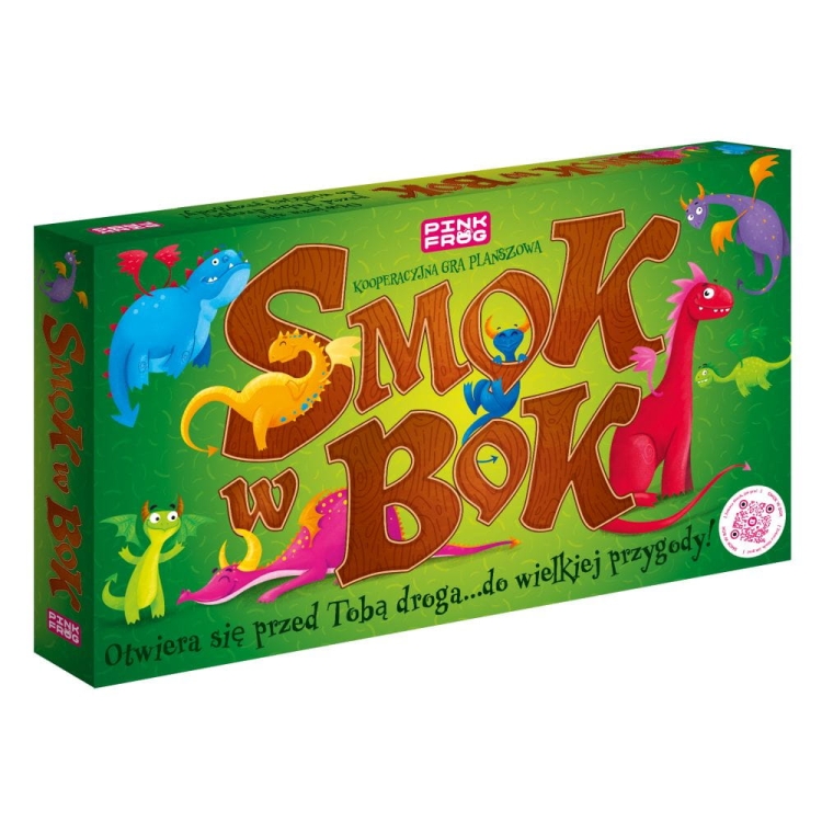smok w bok pink frog gra planszowa
