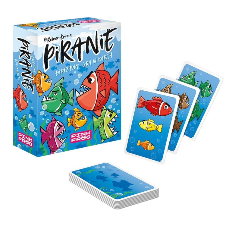 2750 Pink Frog Piranie gra karciana