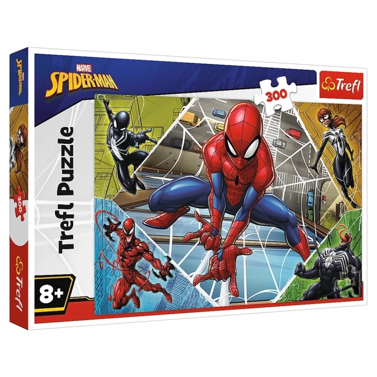 Wspaniały Spiderman puzzle dla dzieci liczące 300 elementów
