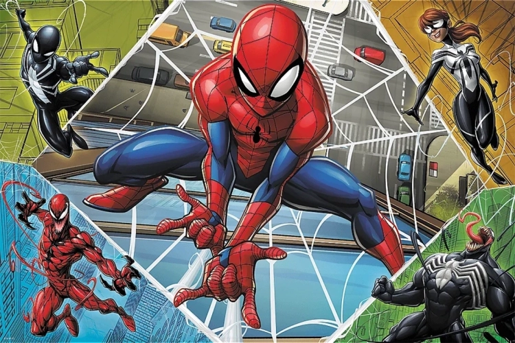 Wspaniały Spiderman puzzle firmy Trefl