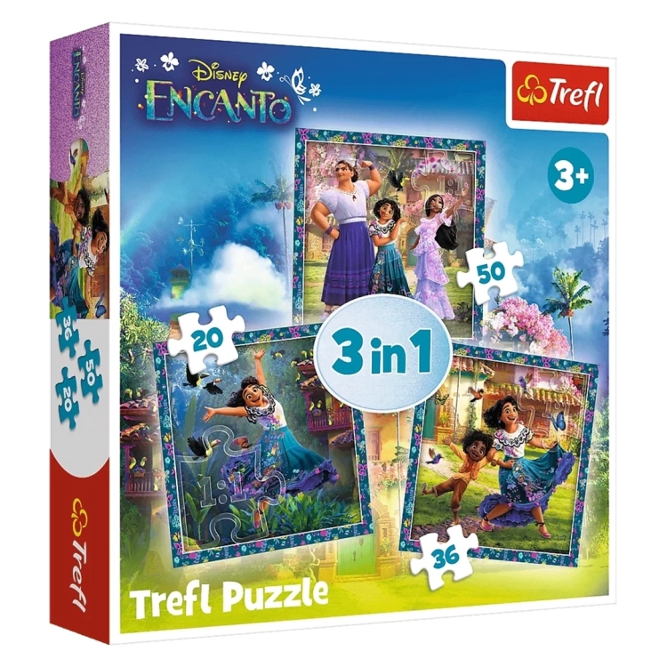 Puzzle Bohaterowie magicznego Encanto