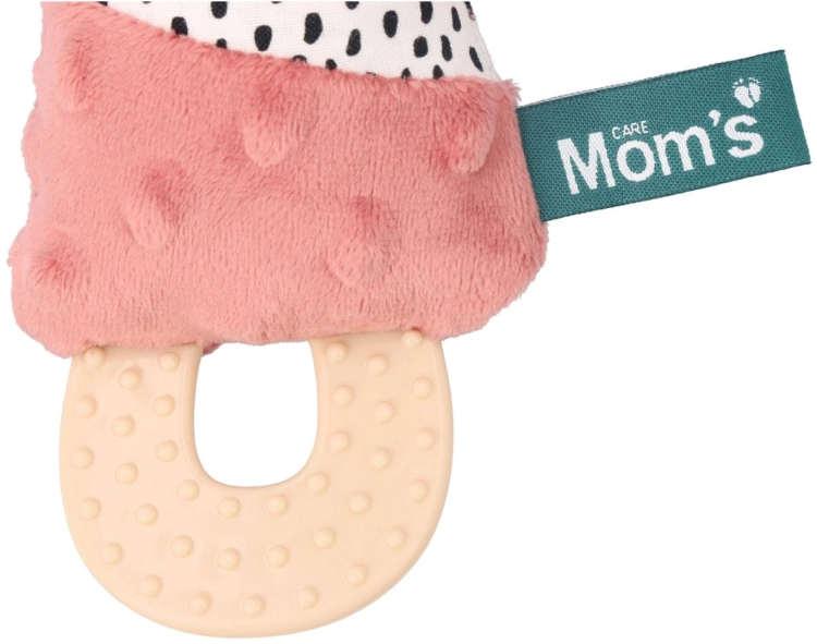 „Różowy gryzak i piszczek Jamiś – idealny prezent dla dziecka podczas ząbkowania”