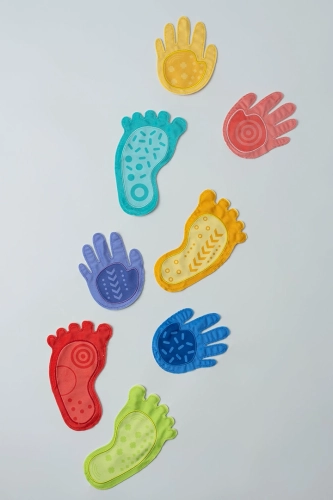 Mom’s Care Sensorky – elementy o różnych fakturach pobudzające zmysł dotyku u dziecka