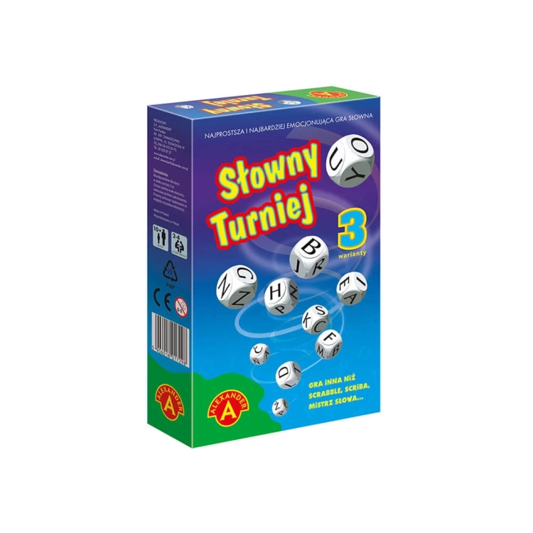"Słowny turniej" - gra edukacyjna firmy Alexander dla dzieci w wieku 10+