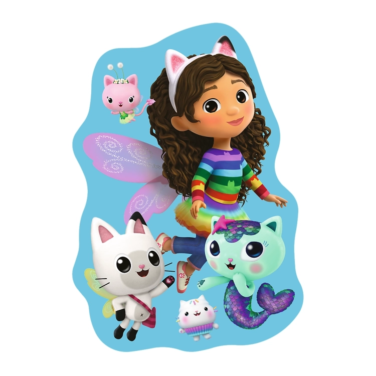 Puzzle Koci domek Gabi drewniane