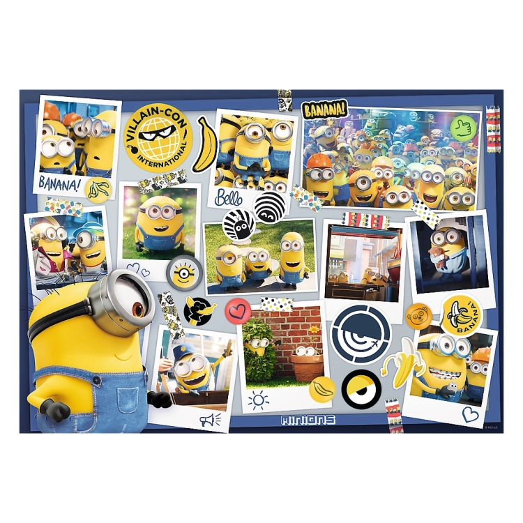 Drewniane puzzle Trefl 50 elementów z wesołą Gabi z Gabby's Dollhouse, dla dzieci 5+.