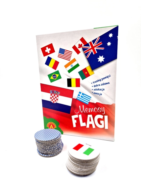 Gra „Memosy Flagi” od Alexander
