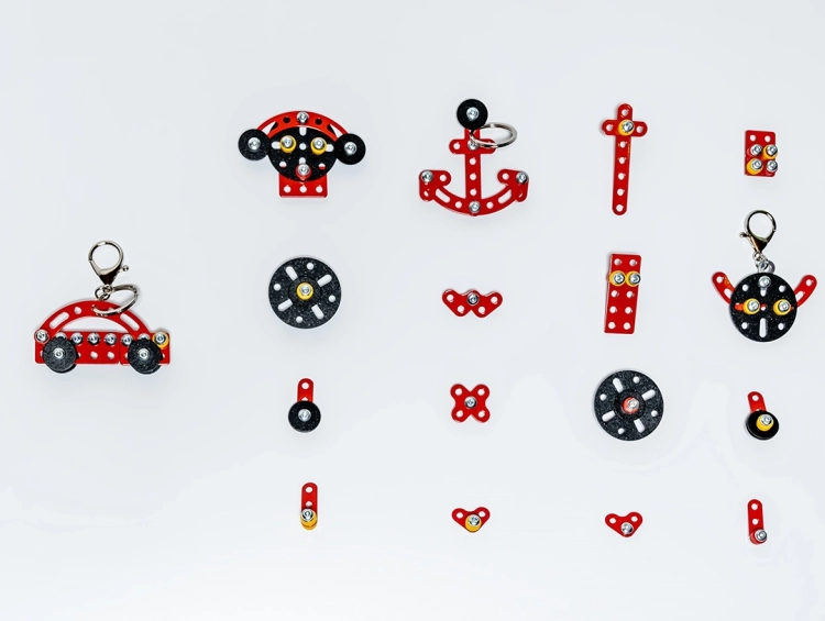 Brelok Garbus z bliska – detale i precyzyjne wykonanie.