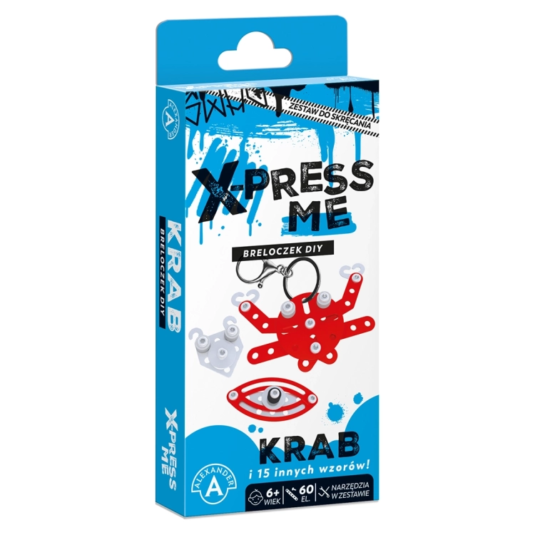 X-PRESS-ME-BRELOK-DIY-KRAB-Alexander-6+ (2).webp