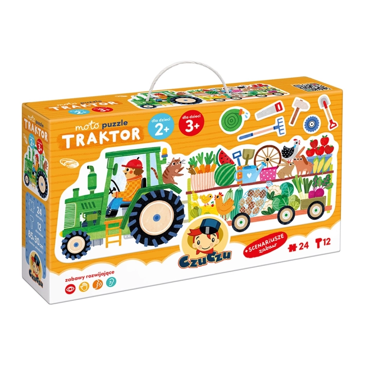 Moto Puzzle Traktor CzuCzu opakowanie przód