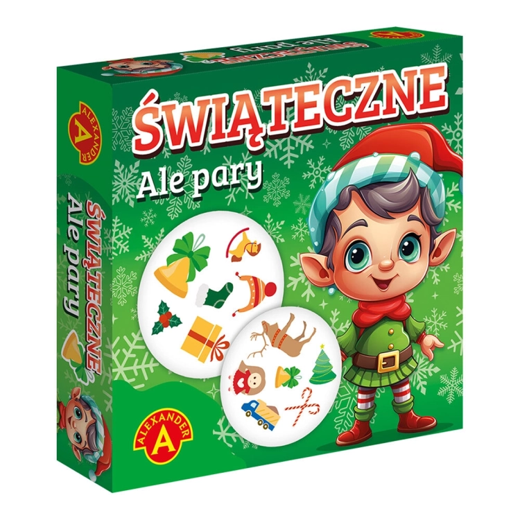 Opakowanie Ale Pary ŚWIĄTECZNE – mini gra do podróży - Alexander 4+