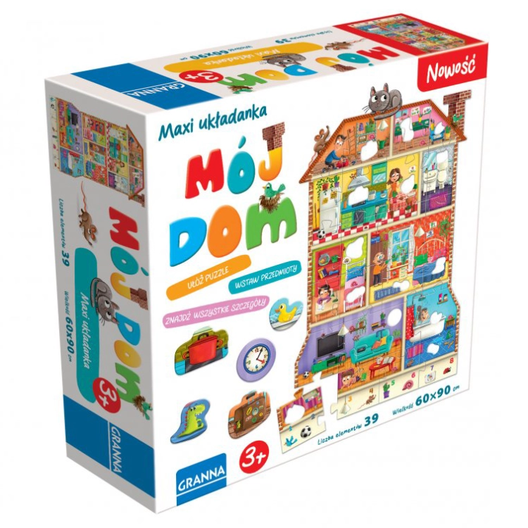kładanka Mój Dom Maxi Granna – opakowanie