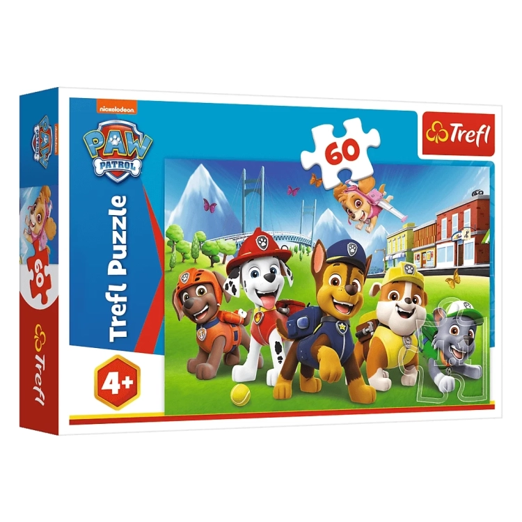 Puzzle Psi Patrol na polanie - opakowanie