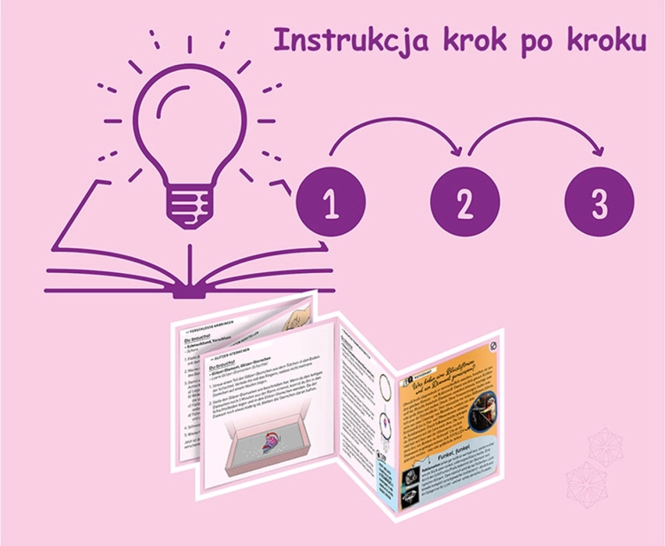 Błyszczące diamenty 8+ Kosmos instrukcja