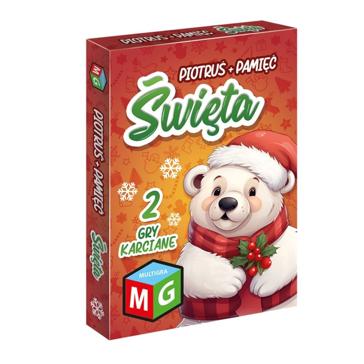 Opakowanie kart Piotruś / Pamięć – Świąteczne 4+ Multigra