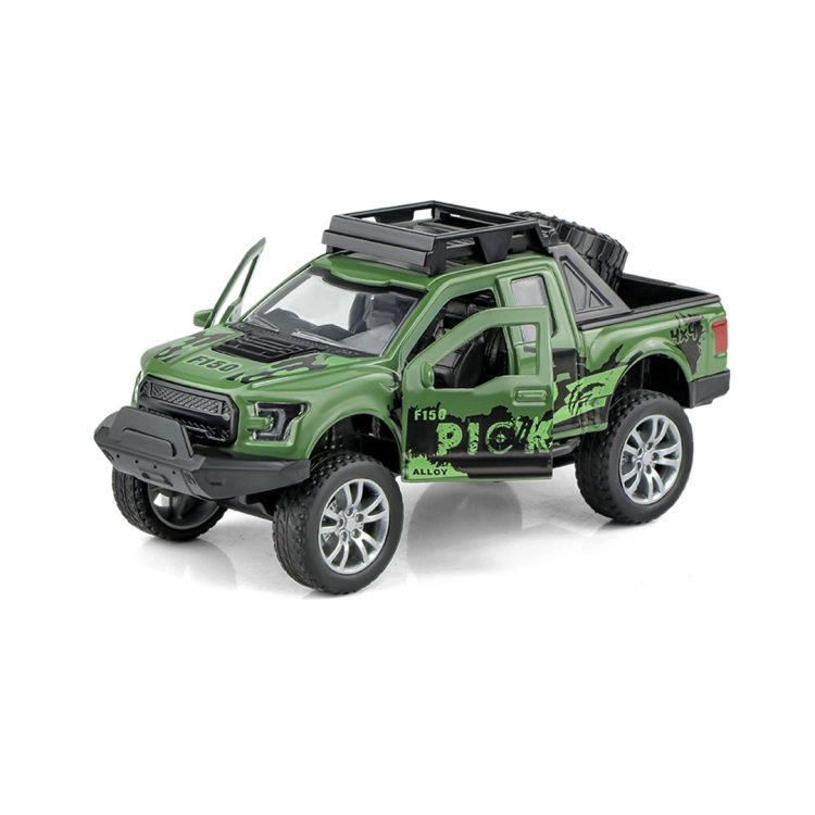 Zielony Metalowy samochód terenowy Wild Pickup 3+ Polesie