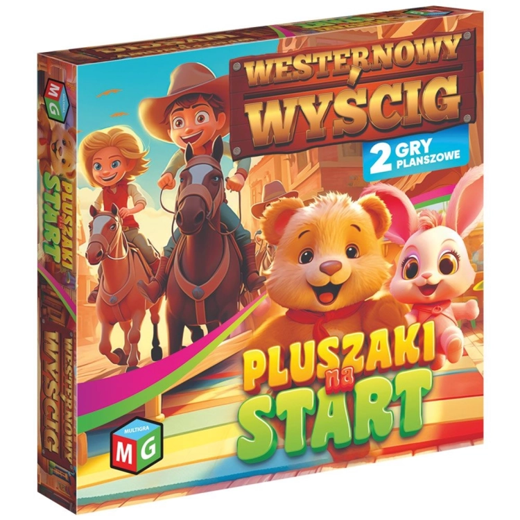 pakowanie gry Westernowy wyścig / Pluszaki na start