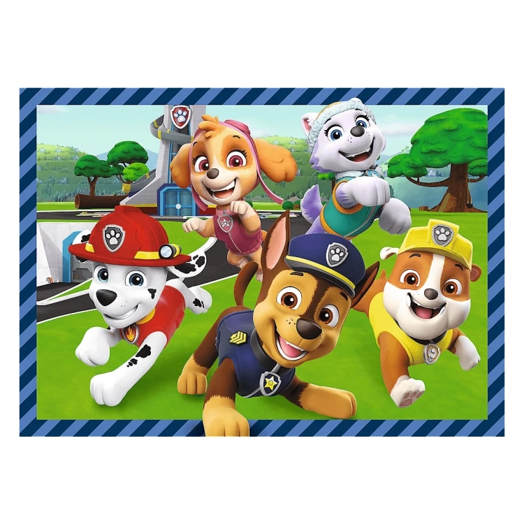 Puzzle 48 elementów z bohaterami Psi Patrol