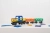 Pojazd zbudowany z klocków magnetycznych CONNETIX Rainbow Transport Pack 50 el