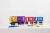Pojazd zbudowany z klocków magnetycznych CONNETIX Rainbow Transport Pack 50 el
