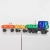 Pojazd zbudowany z klocków magnetycznych CONNETIX Rainbow Transport Pack 50 el