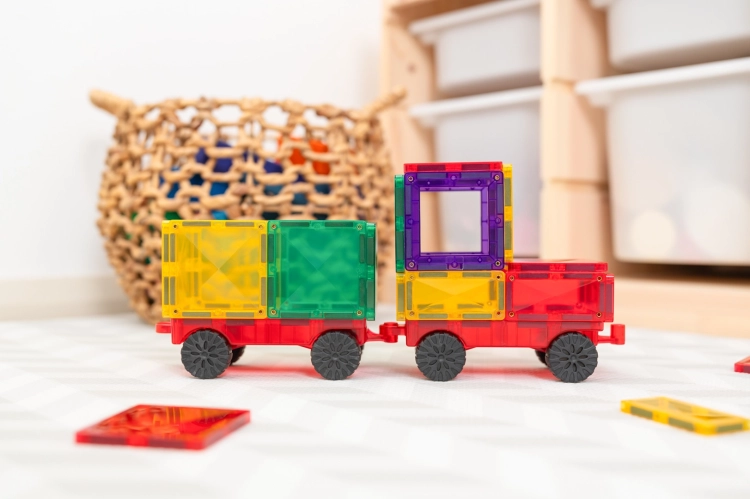 Pojazdy z klocków magnetycznych CONNETIX Rainbow Motion Pack