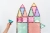 Budowla z klocków magnetycznych CONNETIX Pastel Starter Pack 64 el 3+